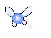IMG ID: an animated gif of navi the fairy from the legend of zelda ocarina of time